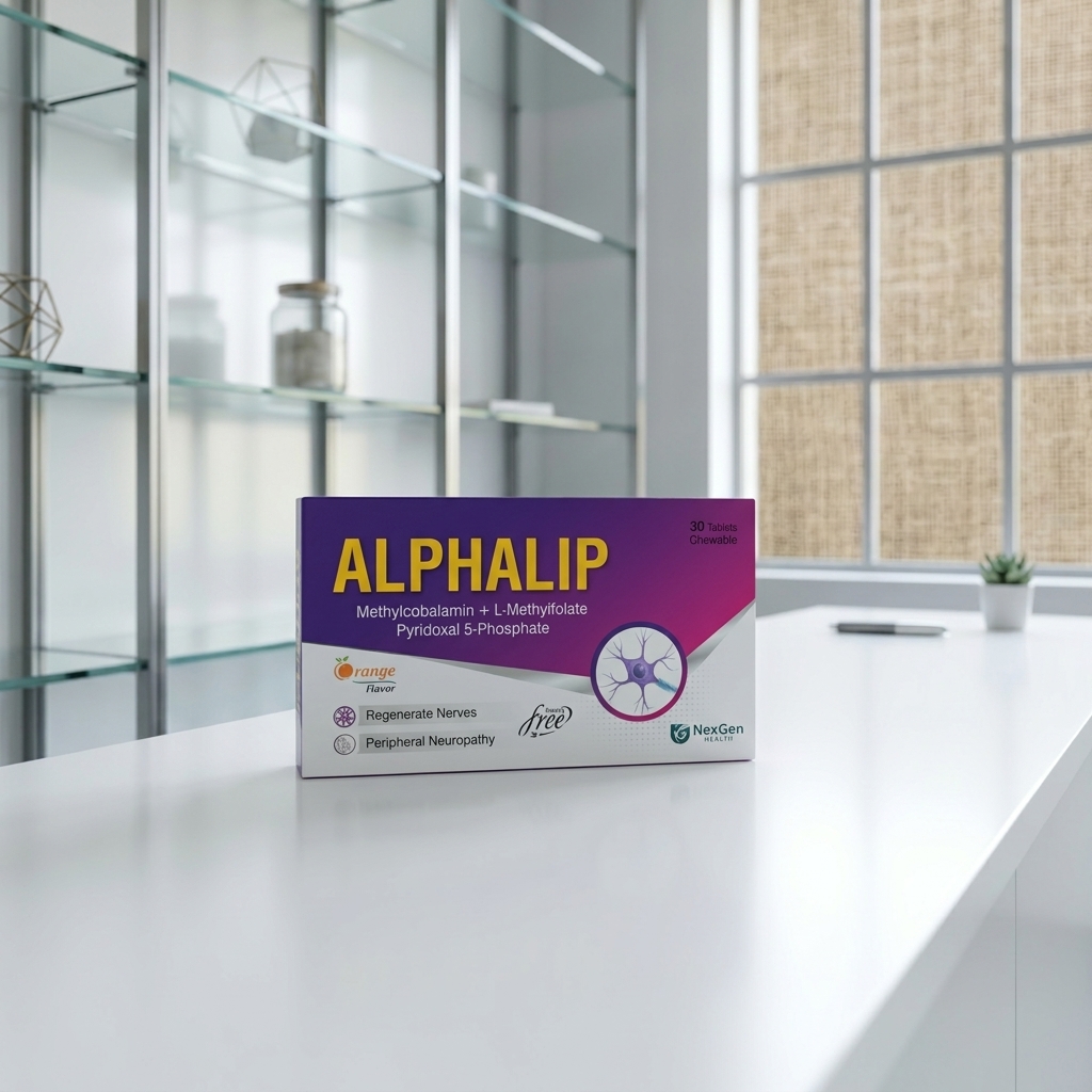 Alphalip (Orange) Chewable Tablets