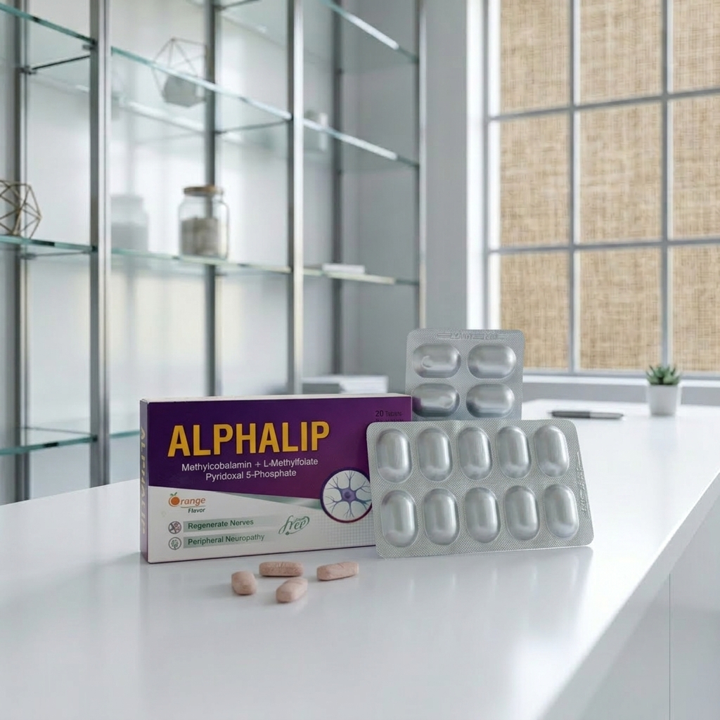 Alphalip Alpha-Lipoic Acid Nerve Tablets thumb 1