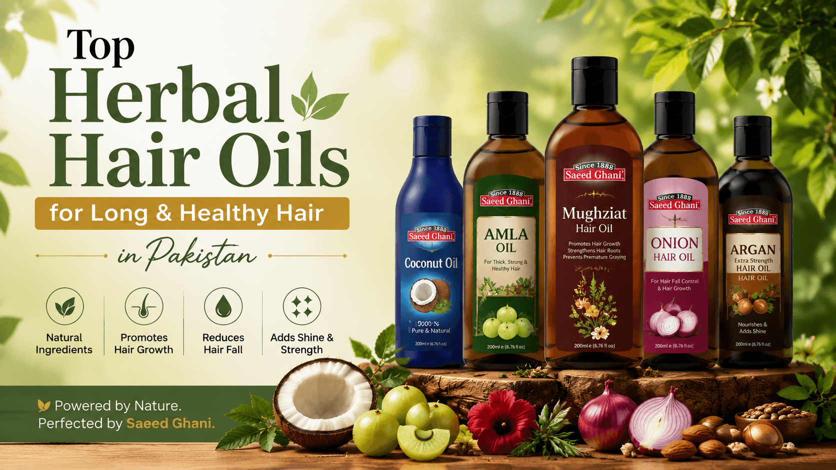 How to Choose the Best Herbal Hair Oil for Hair Growth in Pakistan