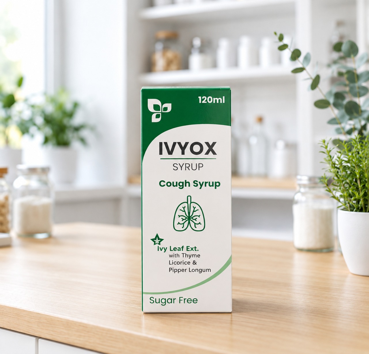 Ivyox Ivy Leaf Herbal Cough & Mucolytic Syrup