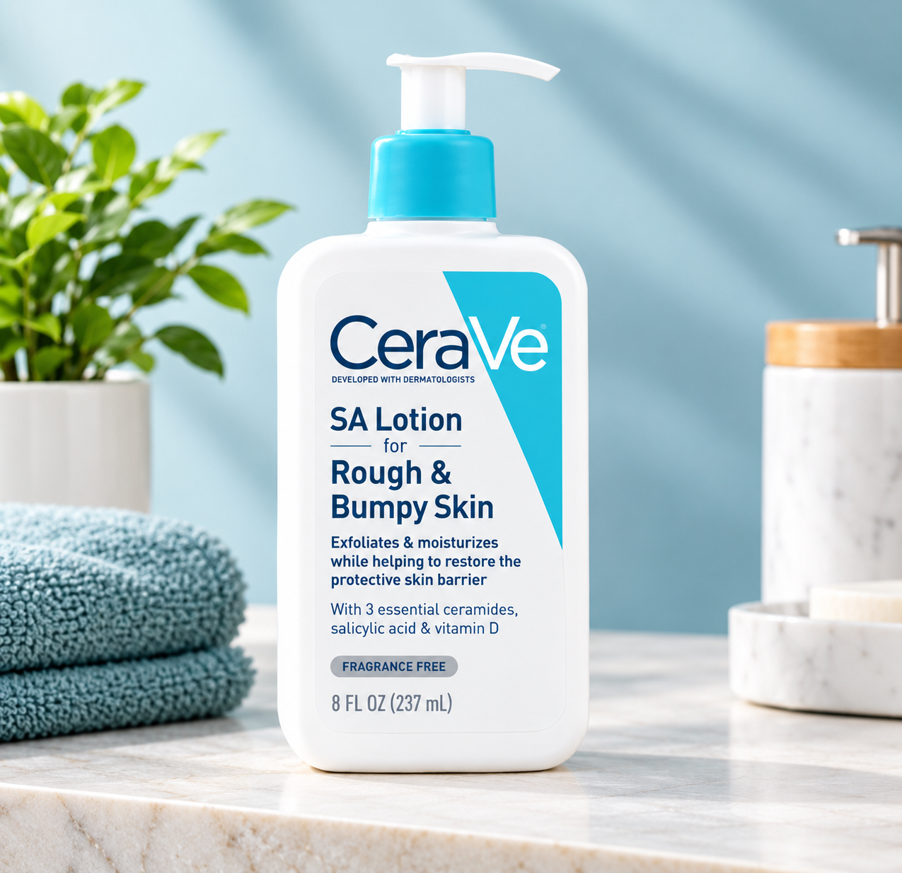 SA Lotion For Rough and Bumpy Skin 8 Oz
