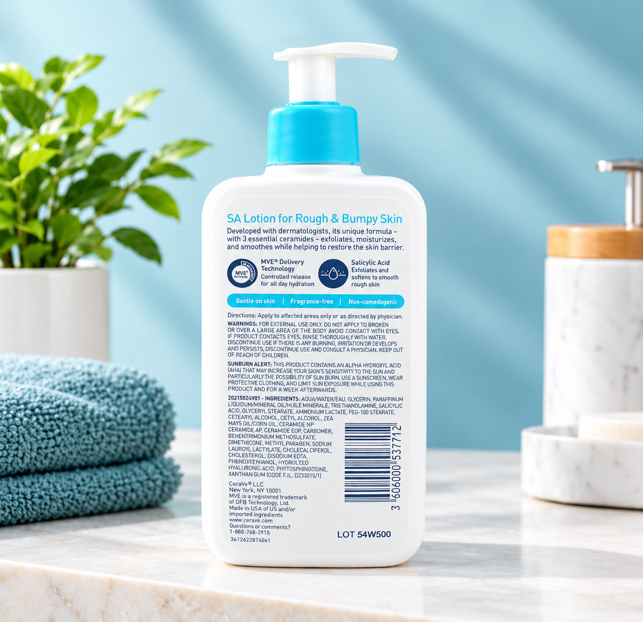 SA Lotion For Rough and Bumpy Skin 8 Oz thumb 1