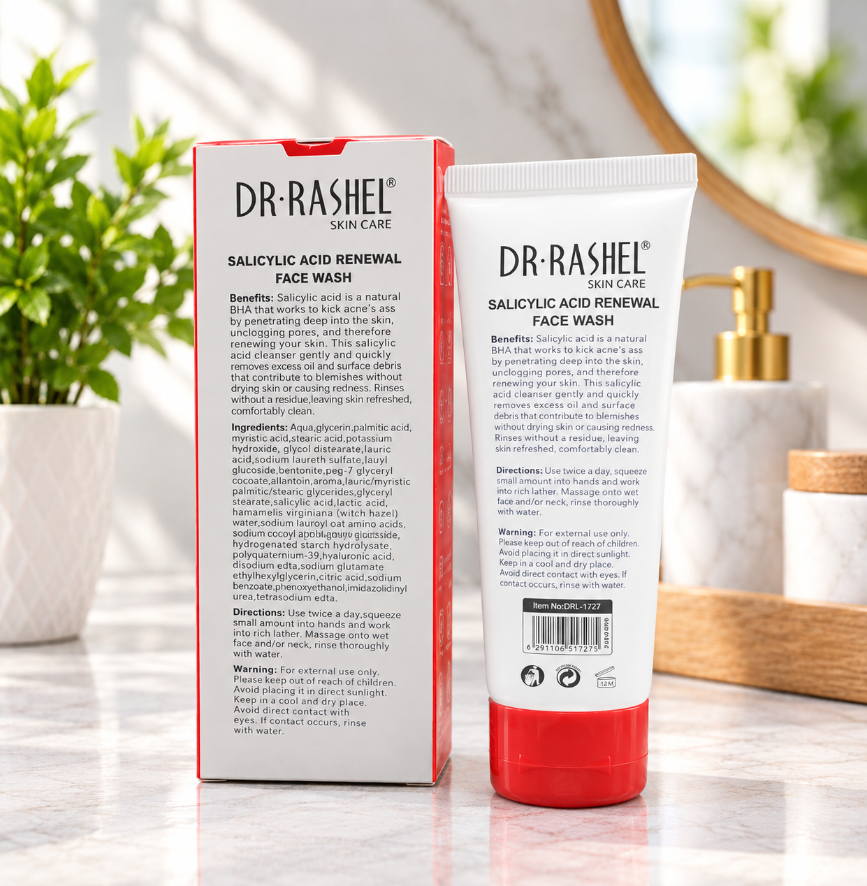 Dr. Rashel Salicylic Acid Renewal Face Wash thumb 1