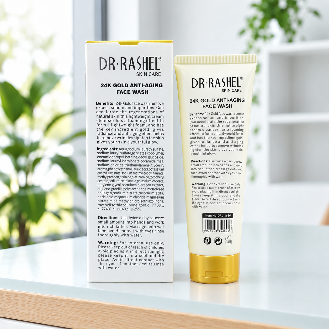 Dr. Rashel 24K Gold Anti-Aging Face Wash thumb 1