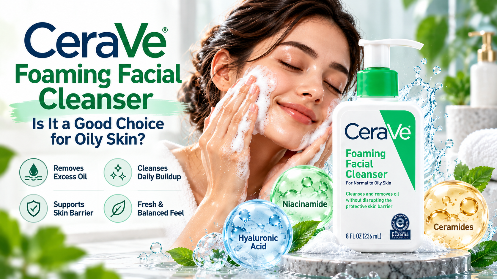 CeraVe Foaming Facial Cleanser: Is It a Good Choice for Oily Skin?